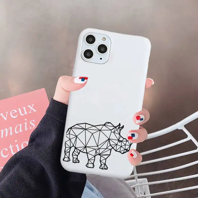 

Funny abstract black line art design Phone Case Candy Color for iPhone 6 7 8 11 12 s mini pro X XS XR MAX Plus