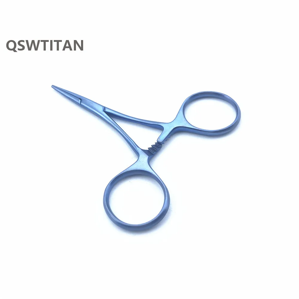 

Titanium Hemostatic forceps Forcep 95mm Long Ophthalmic Surgical Instrument
