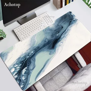 large marble mouse pad gamer computer mat game keyboard laptop cushion accessories mouse pad pc gaming accessories desk mat free global shipping
