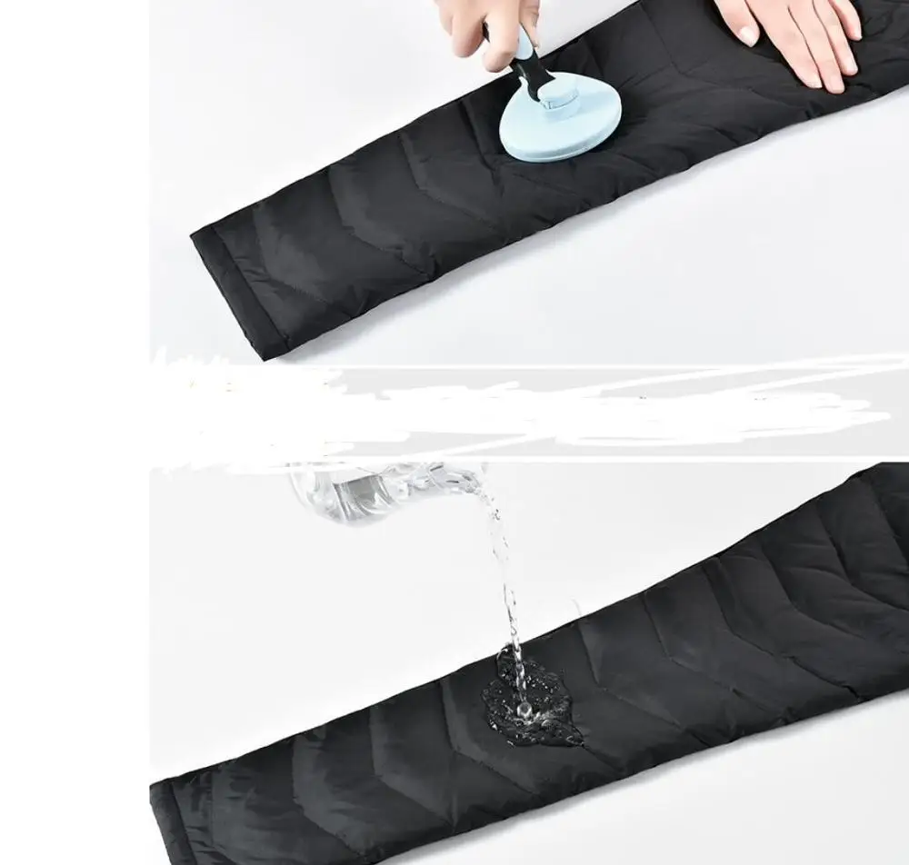 

Fashion winter quality women's down pants women slim white duck down padded high waist pants padded warmth plus size trousers