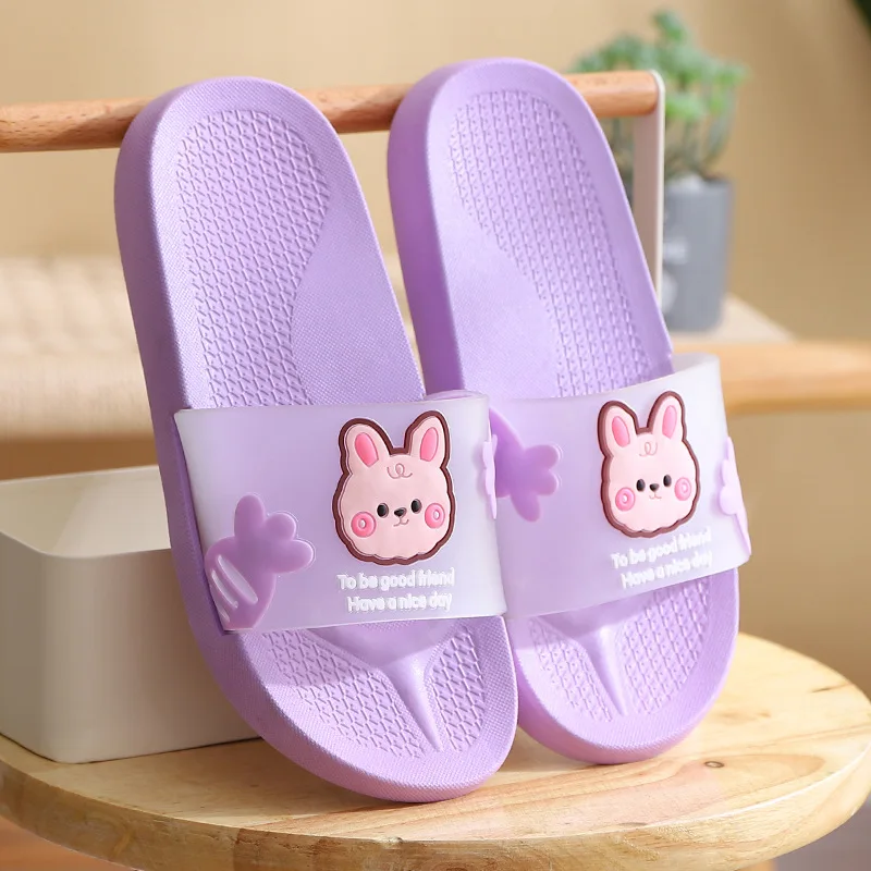 

Bear Slippers 2021 Summer Fashion Women Slippers Cute Cartoon Bunny Bear Indoor Outdoor Slippers High-quality Wear-resistant