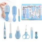 10 шт.партия для малышей и детей постарше для ухода за волосами, уход за волосами, уход за волосами, термометр для прочистки носа у новорождённых Зубная щётка Безопасность инструменты для новорожденных Набор щеток для ухода за ребенком