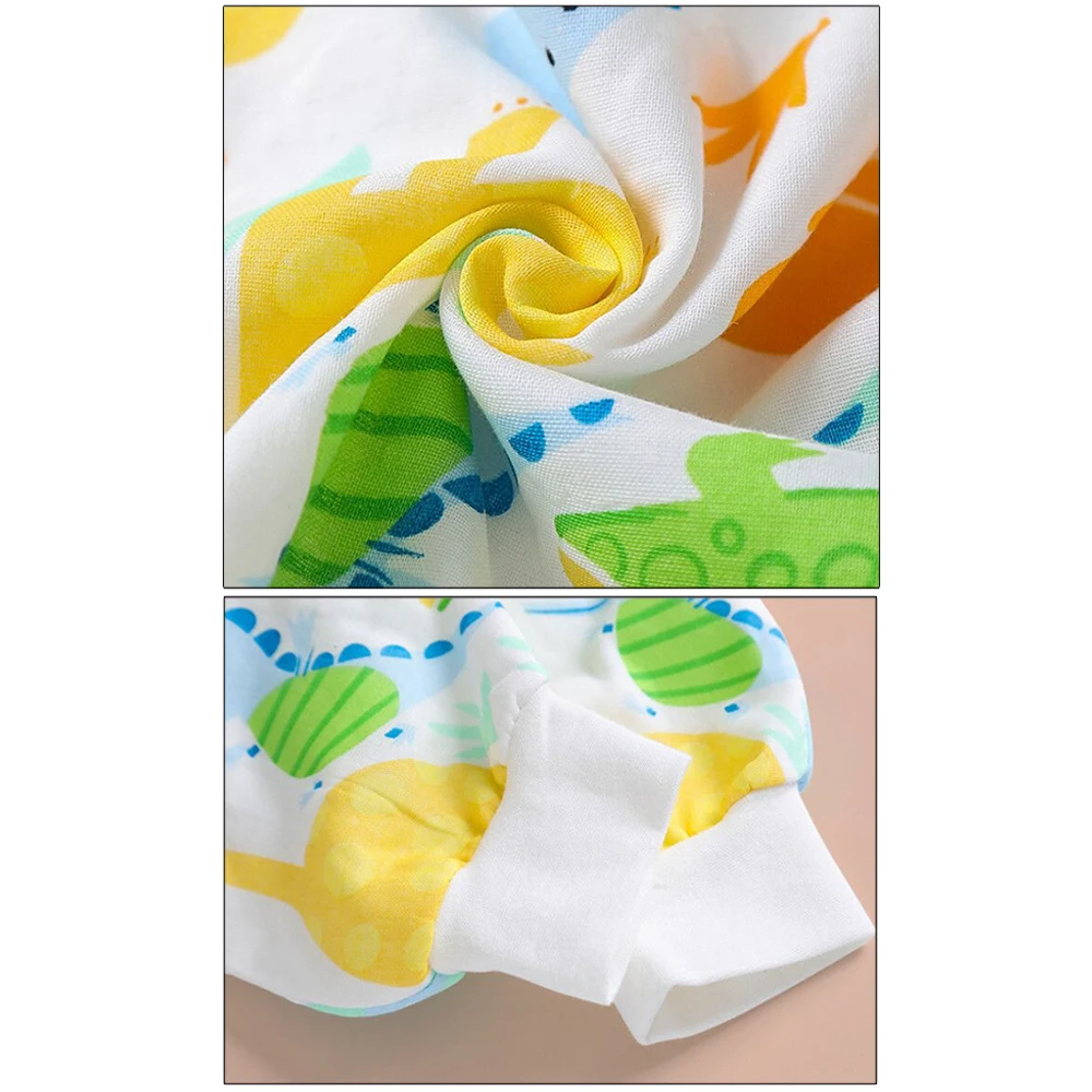 Universal Four Seasons Split Leg Sleeping Sack Bag Breathable Anti-Kick Pajamas for 0-4 years old Kids Newborn Toddler Baby