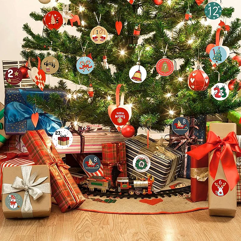 

Hot 1Pcs DIY Gift Baking Candy Box Sticker Christmas Theme Seal Labels Stickers Jar Package Envelope Sticker
