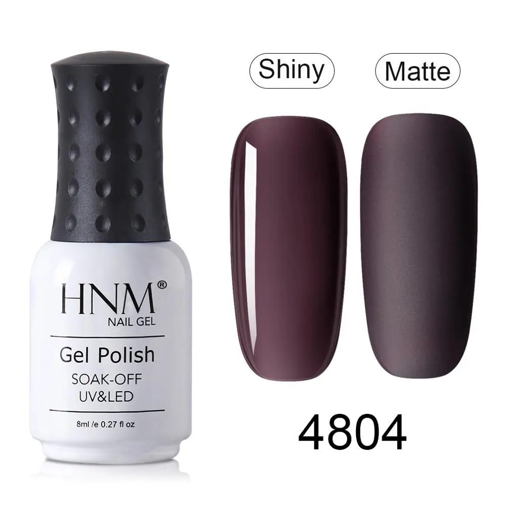 4804 HNM jam серия УФ-гель для ногтей DIY Nail Art 8 мл замачиваемый матовый лак светодиодный Полупостоянный лак Лаковая эмаль - Цвет: 4804