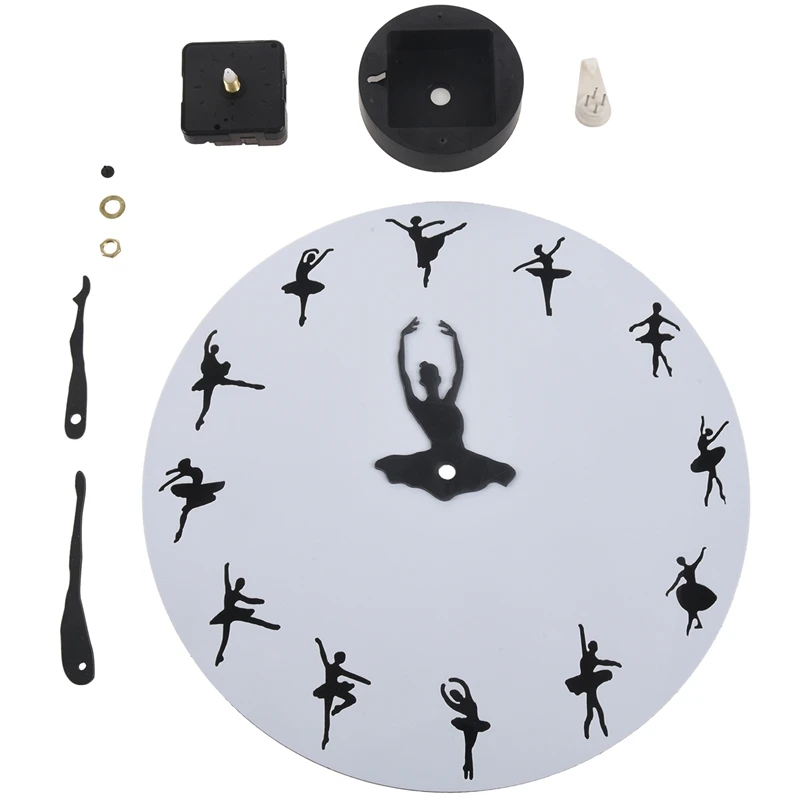 Балетное время настенные часы балерина танцор балет декоративные для девочек