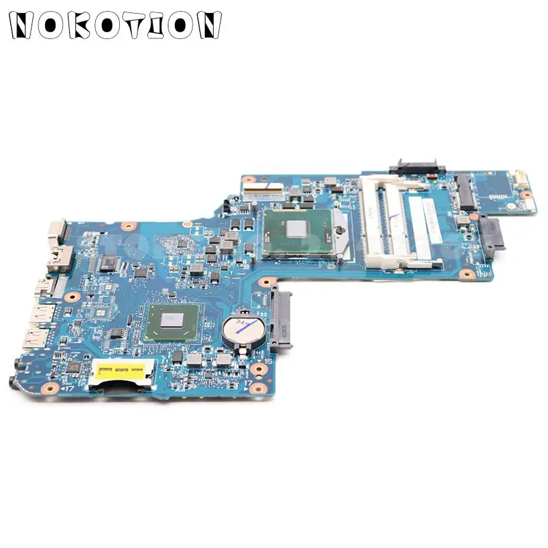 NOKOTION новая H000052740 основная плата для Toshiba Satellite L850 C850 материнская плата для ноутбука 15,6 дюймов HM70 GMA HD DDR3 Бесплатный процессор