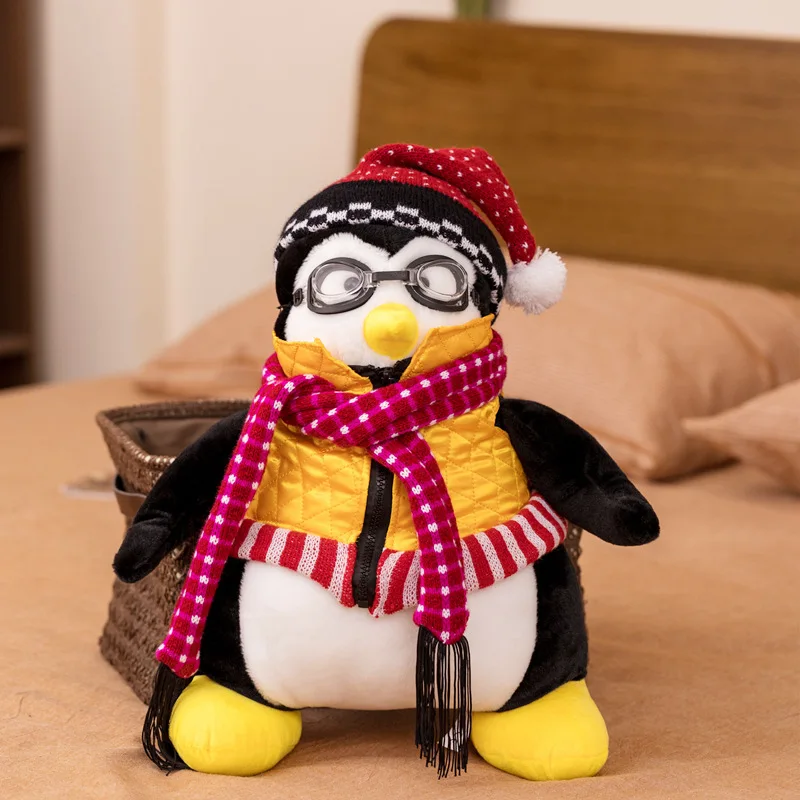 

New Hobbies Stuffed Animals Plush Movies TV Haji Penguin Sixsome Doll Friends Around Cute and Charming Toys for Children Gift