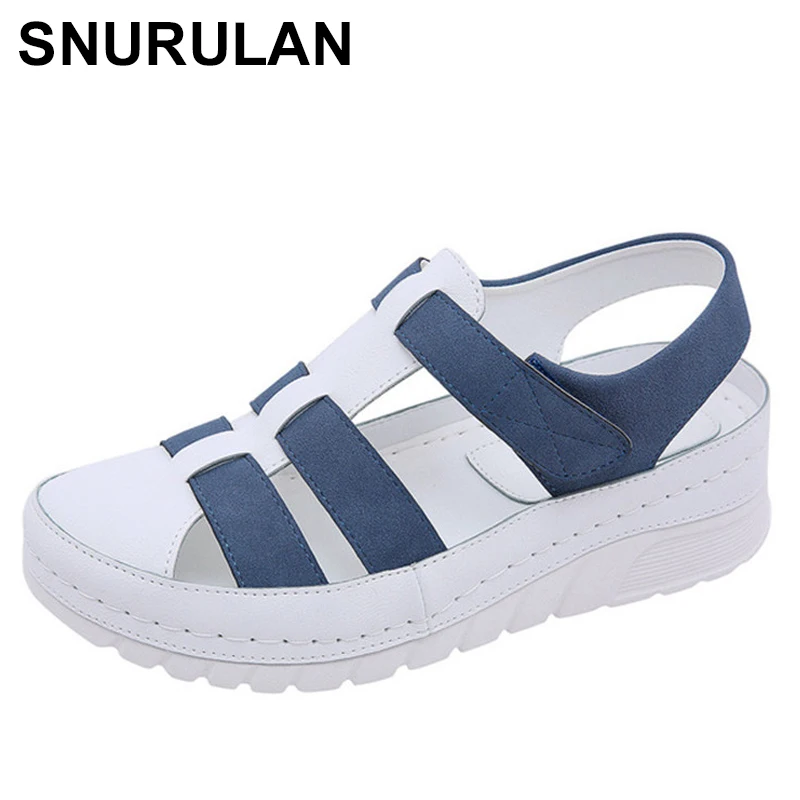 

SNURULANWomen flats shoes woman casual flats hiking light soft leather loafers shoes woman zapatos mujer sapato