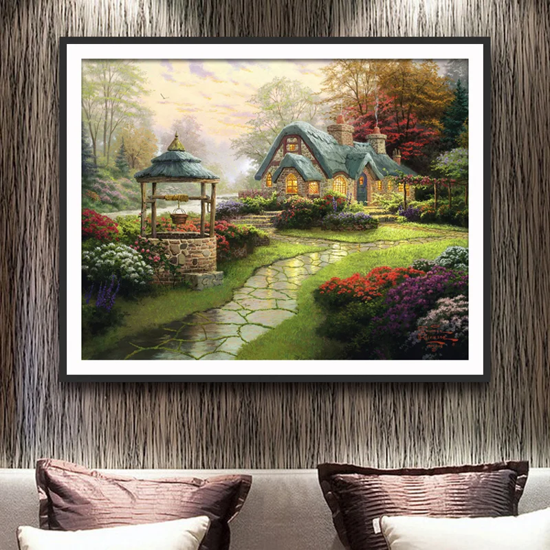 

2020 Misuhui Cross Stitch Embroidery 5D Photo Custom Iandscape Diamond Painting Mosaic Stickers Handmade Products