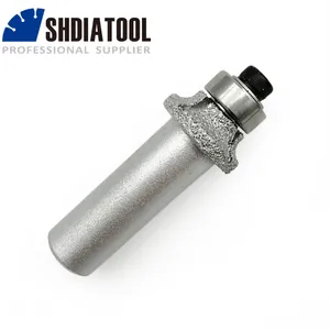 SHDIATOOL  5 радиус 3 мм Вакуумные пайки алмазные фрезы с 12 