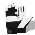 HENDUGLS 5 шт., зимние рабочие перчатки с защитой от ударов, утолщенные зимние теплые кожаные мужские противоударные перчатки 5600