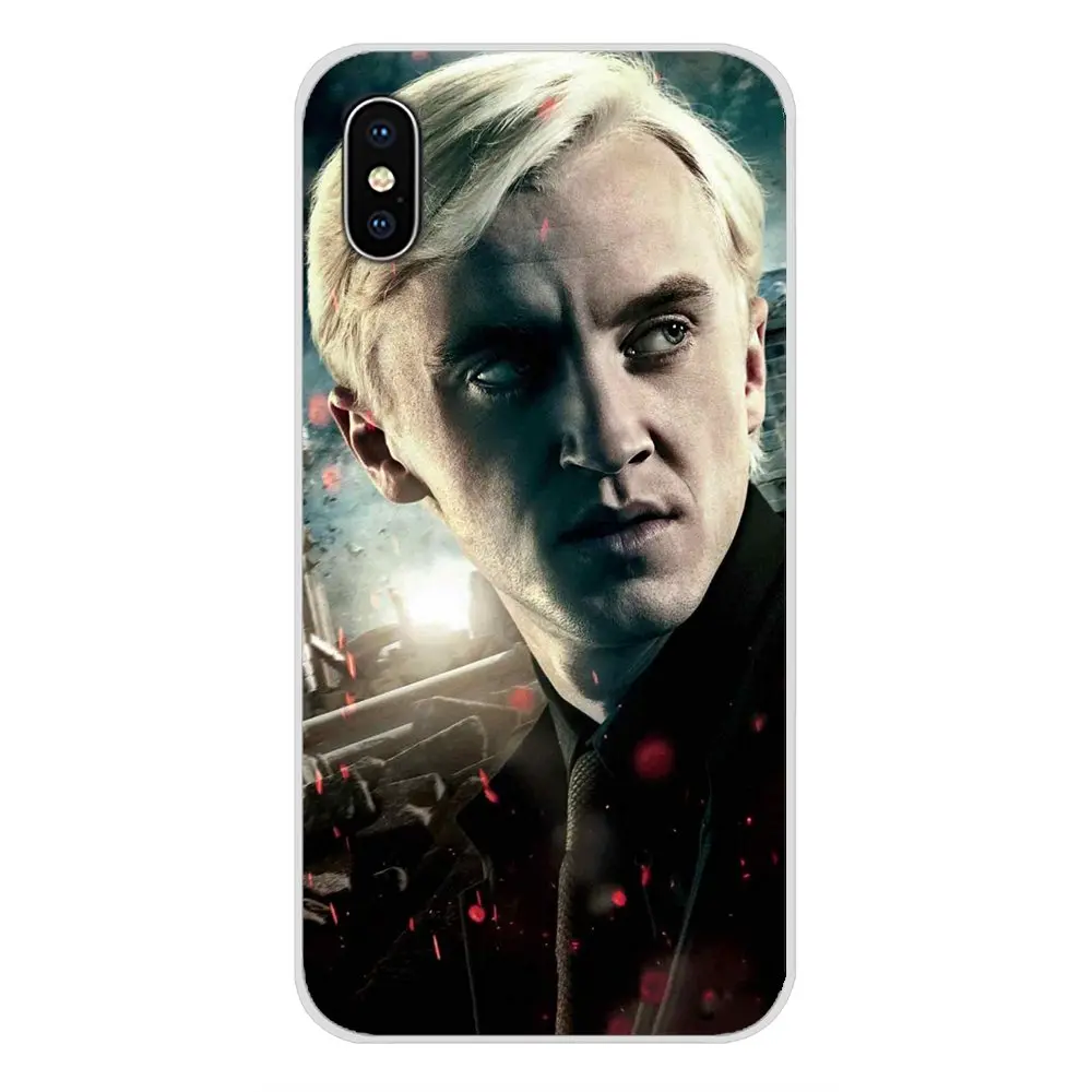 Силиконовые чехлы для телефонов Draco Malfoy художественный плакат Huawei G7 G8 P8 P9 P10 P20 P30
