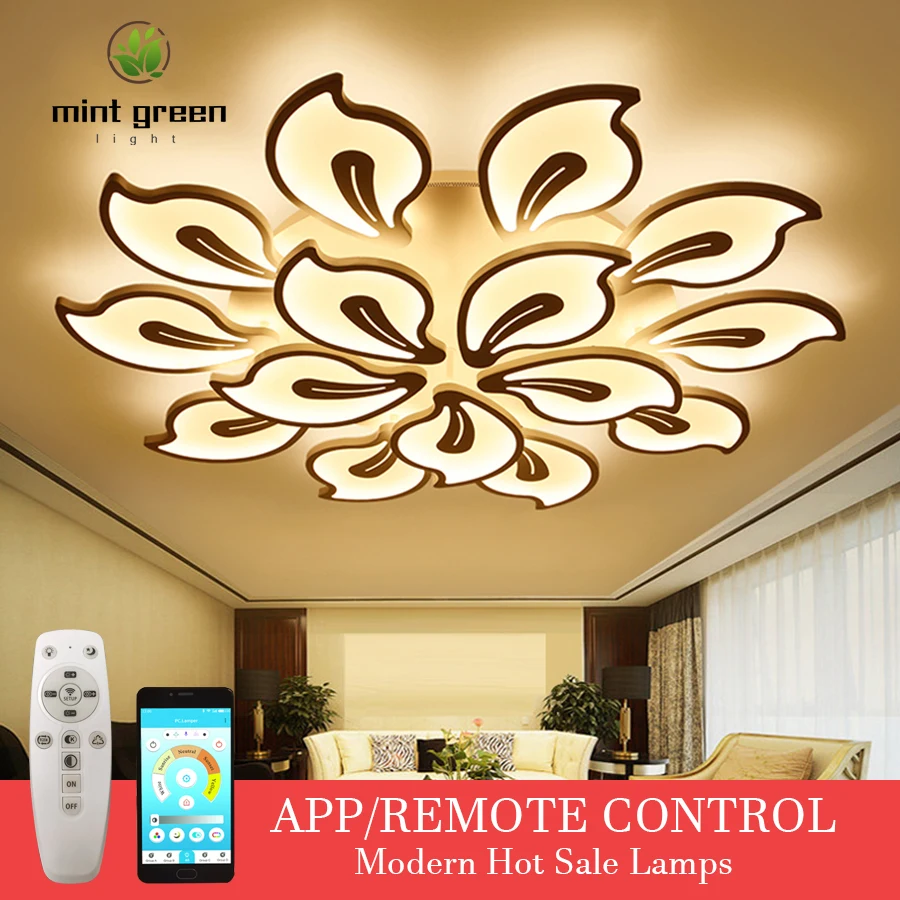 

Современные светодиодные люстры, акриловые светильники с железным каркасом для гостиной, спальни, столовой, лампы для интерьера дома