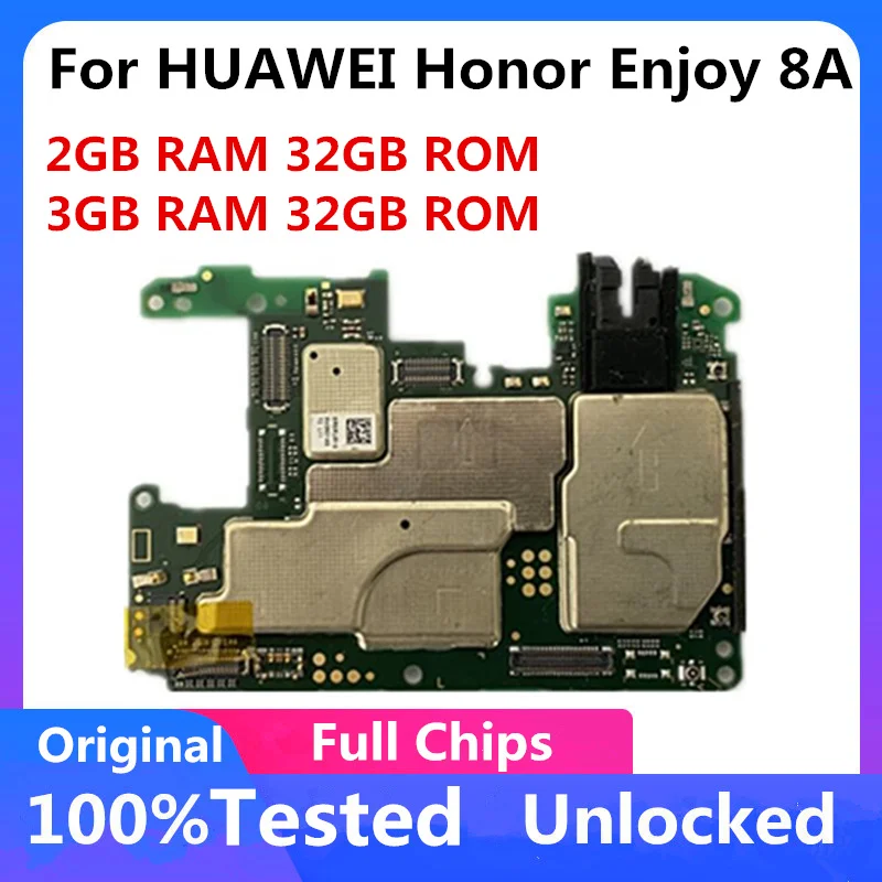 Оригинальная разблокированная материнская плата 32 ГБ для HUAWEI Honor Enjoy 8A логическая