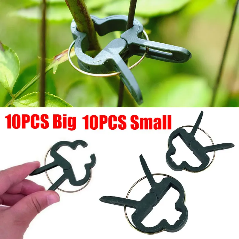 

Зажим садовый для растений, набор из 40 зажимов для саженцев, прививки цветов и модификации растений