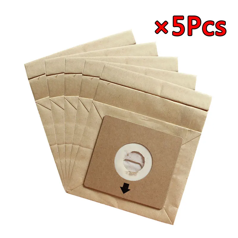 

5Pcs Vacuum Cleaner Part Replacement Parts Dust Paper Bags 100mm*110mm For Philips Electrolux LG Haier Vacuum Cleaner Bag