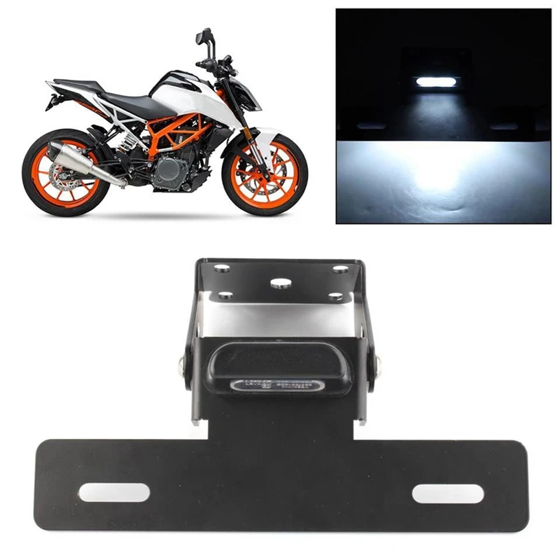 for 2017 2018 KTM Duke 390 Motorcycle License Plate Holder Mount Tail Fender Eliminator Rear Bracket Accessories | Автомобили и