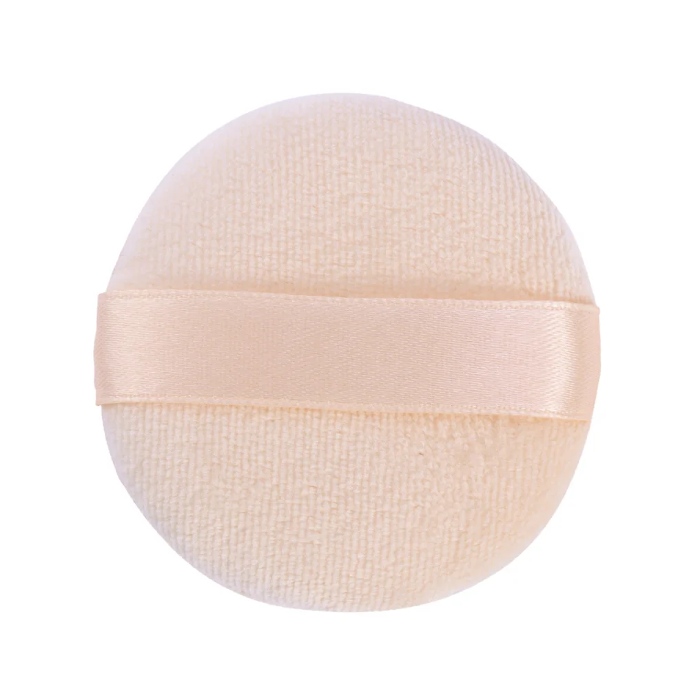 

4pcs Professional Cosmetic Round Cotton Loose Powder Puff Sponge Face Foundation Makeup Tool 60mm
