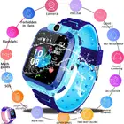 Детские Смарт-часы Q12B, водонепроницаемые умные часы с функцией звонков и GPS-локатором, с защитой от потери, для Android и IOS