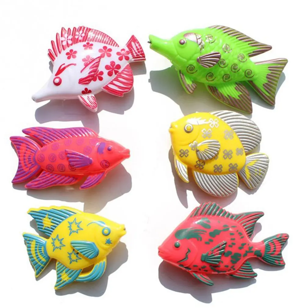 

1 Set Kids Educational Toys Magnetic Fishing for Children's Games Boys Girls Bathroom Bathing Water Summer Beach Swimming Pools