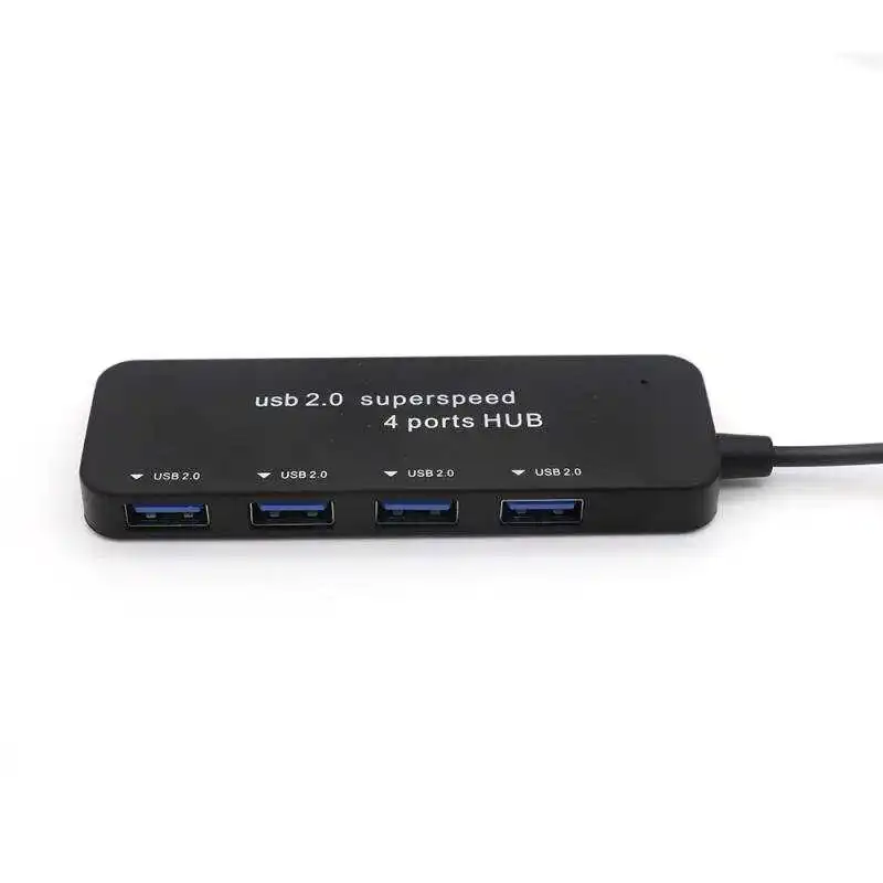 

HOT-5Pcs/Lot USB 2.0 Compact Portable High Speed HUB Support Multiple USB Device Hub for PC Laptop 4 Ports Extension Adapter