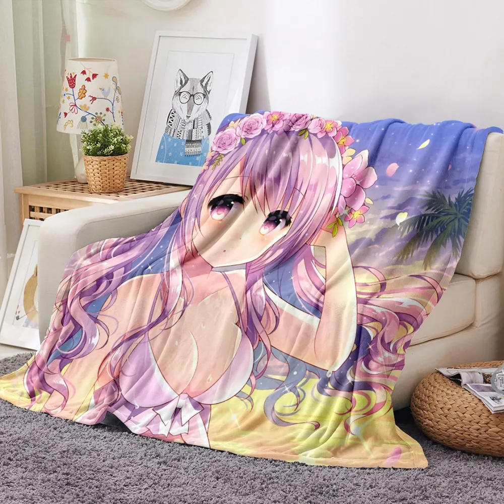 Сексуальное женское 3d теплое одеяло с принтом мягкое Фланелевое покрывало