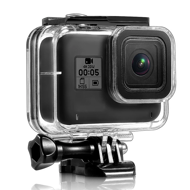 45 м подводный водонепроницаемый чехол для GoPro Hero 8 черная экшн камера защитный