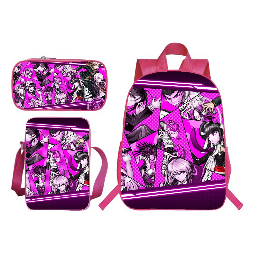 3 шт./комплект, Детский рюкзак для мальчиков и девочек, сумка на плечо и сумка для ручек
