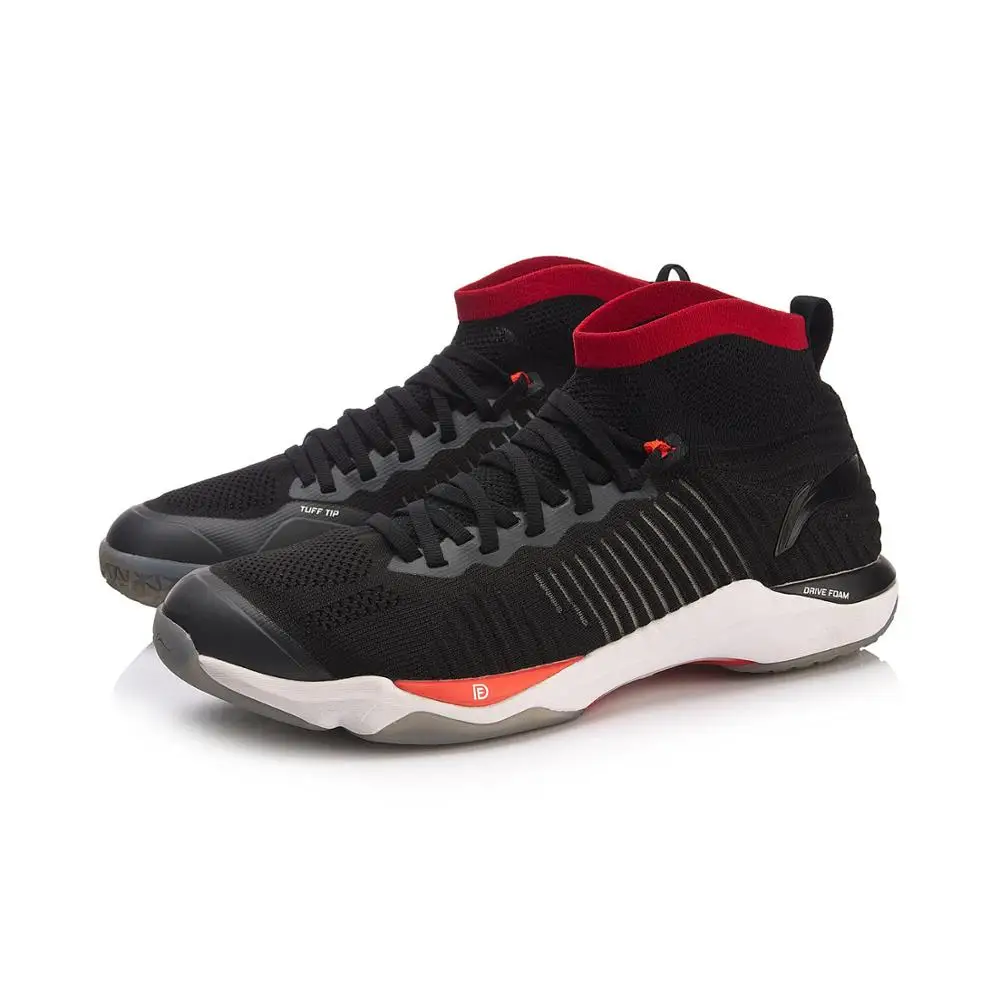 Li-Ning Men DAGGER Badminton Shoes Mono Yarn Cushion DRIVE FOAM Wearable TUFF TIP LiNing Sport Sneakers AYAN015 SOND18 | Спорт и
