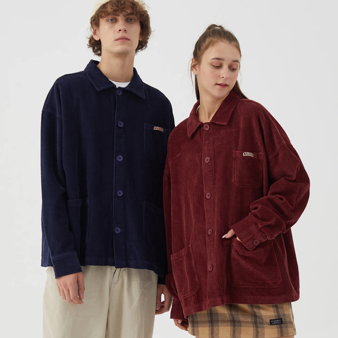 Мужская Вельветовая куртка винтажный пиджак в стиле Харадзюку на пуговицах