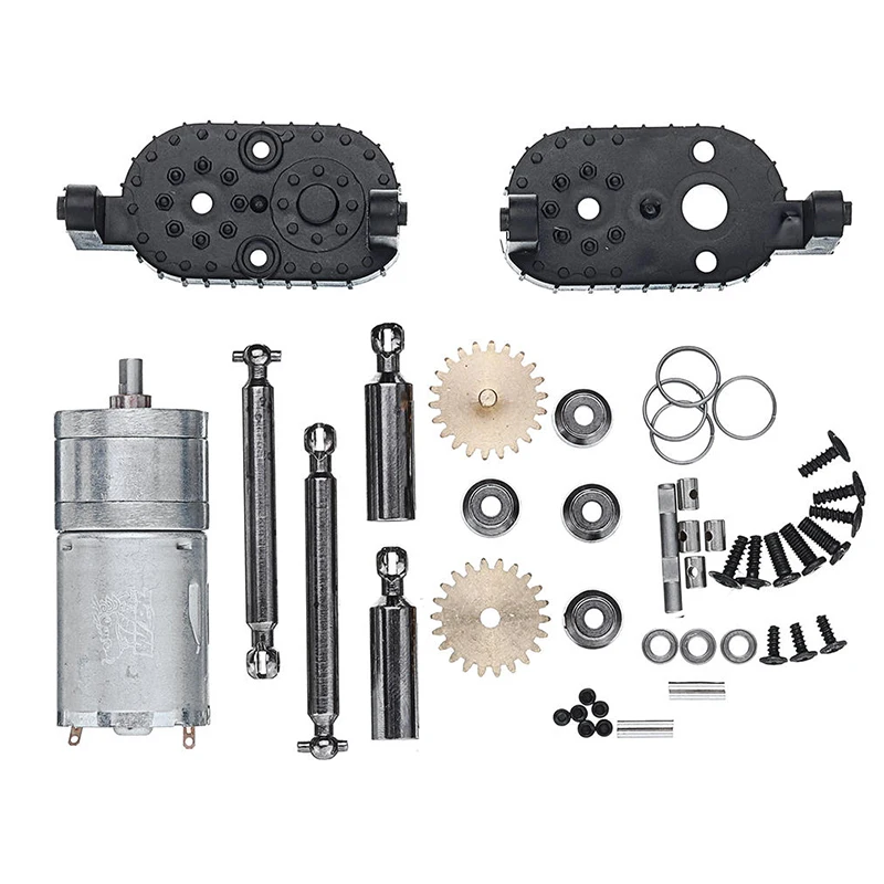 LeadingStar WPL C14 C24 C34 MN общего назначения 90 91 Шестерни коробка для 1/16 4WD 2 4G Buggy Crawler по