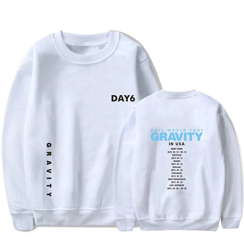 IKFUNII DAY6 гравитационные хлопковые флисовые толстовки унисекс Fanmade пуловеры