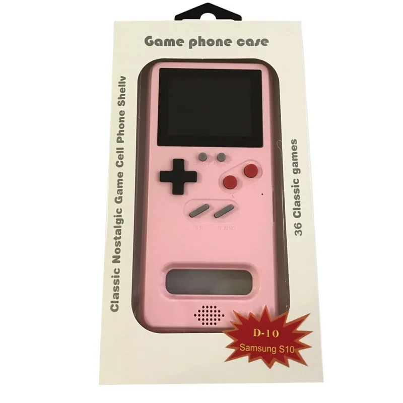 Классический чехол для телефона игровой дисплей ретро игровая консоль Samsung GalaxyS10