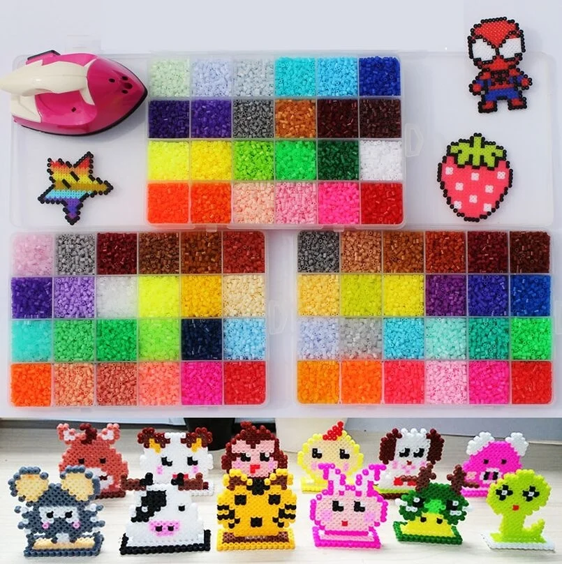 6500 шт./пакет 2,6 мм Хама бусины mixcolors для Выберите образования детей игрушки "Сделай своими руками" гарантия качества предохранитель бусы оптом
