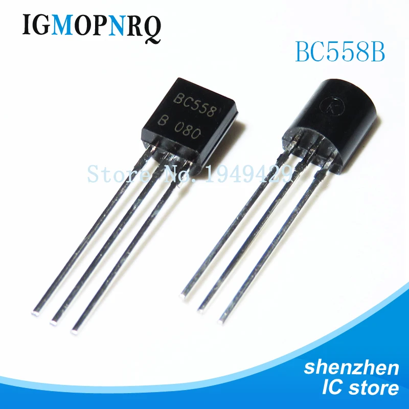

100PCS BC558B TO-92 BC558 TO92 558B new triode transistor