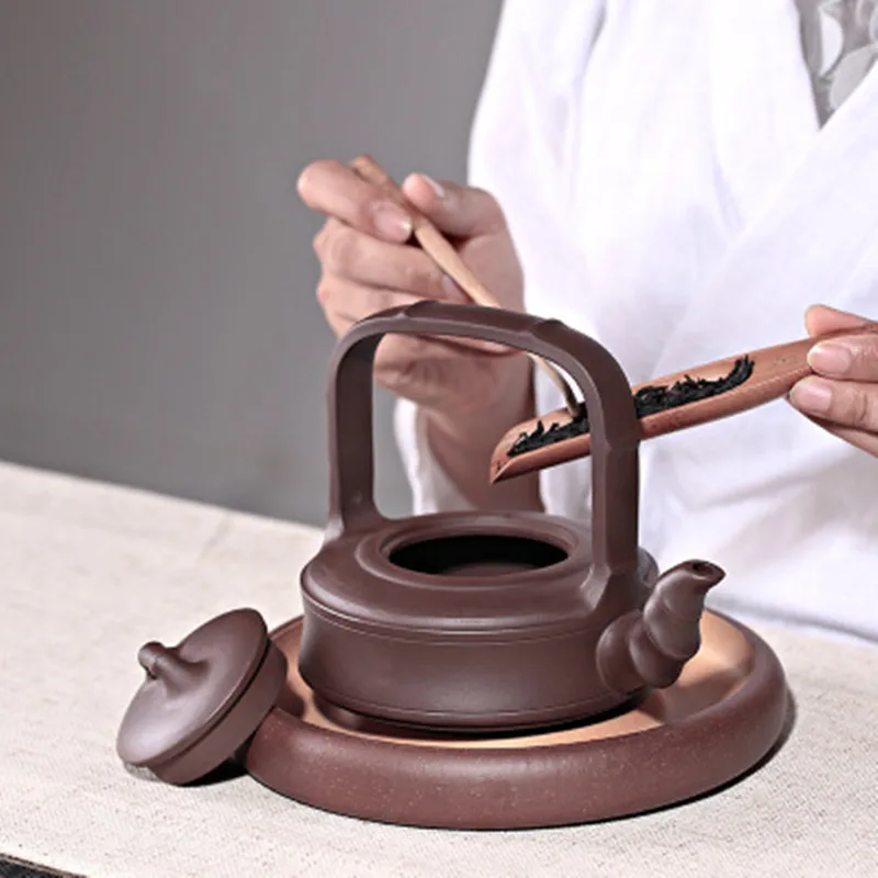 

Teteras Teapot Yixing Zisha Clay Chinese Handmade Tea Pot Gongfu Set 380ml High Quality New Design Safe Packaging With Gift Box