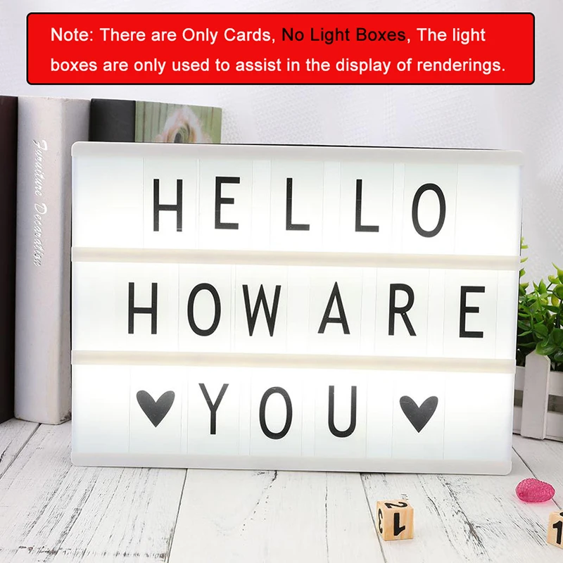 Цветной светильник для украшения букв карт указателей и цифр сделай сам ночник