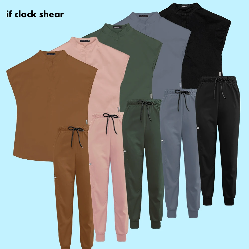 

Оптовая продажа, разноцветная рабочая одежда для лабораторий, униформа для стоматологической клиники, униформа для ухода за домашними живо...