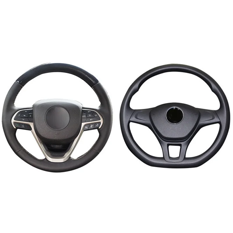 

Carbon Fiber LeaPopr Steering Wheel Cover Accessories Practical Durable