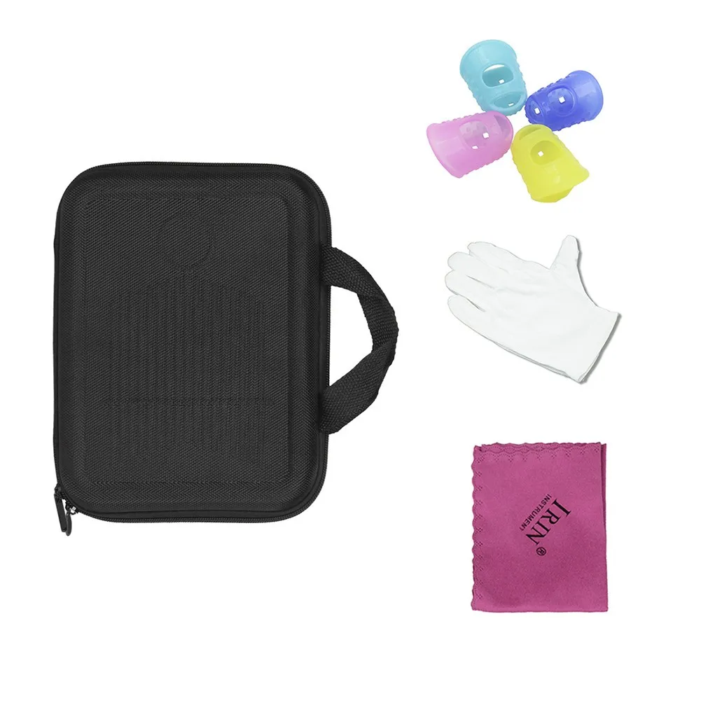 

New 10/17/21 Keys Kalimba Case Thumb Piano Box Handbag Box +Gloves+Finger Cot+Piano Cloth Easy To Carry Light Kalimba Bags