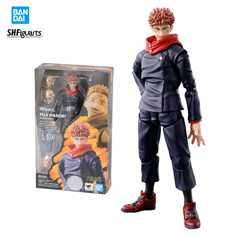 

BANDAI Original Shf Itadori Yuji S.h.figuarts Jujutsu Kaisen Action Anime Figure Pvc Model Collectible Toys for Boys In Stock