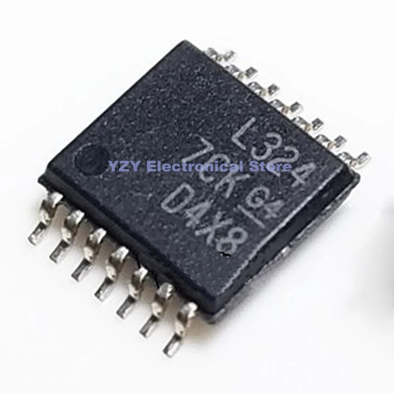 20 шт./лот LM324PWR L324A LM324 L324 TSSOP14 новые оригинальные Интегральные схемы|Соединители| |