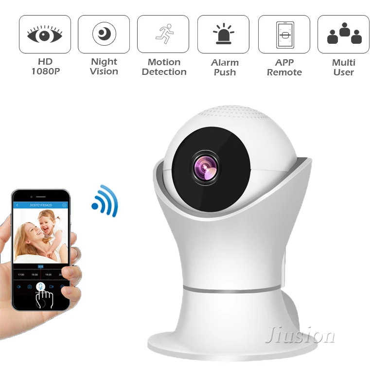 Мини камера видеонаблюдения с поддержкой Wi Fi 1080P|Радионяни| |