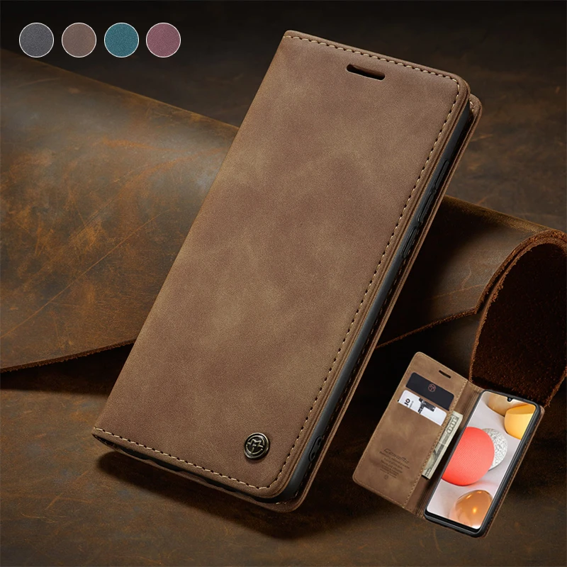 

Luxury Magnetic Leather Wallet Case For Samsung Galaxy S21 S20 Note20 Ultra Note10 S10 S9 S8 Plus M31 A32 A42 A52 A51 A71 A21S