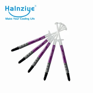 free shipping 50pcs hy883 gray 6 5wm k 1g syringe thermal paste compound for 2 cpus free global shipping