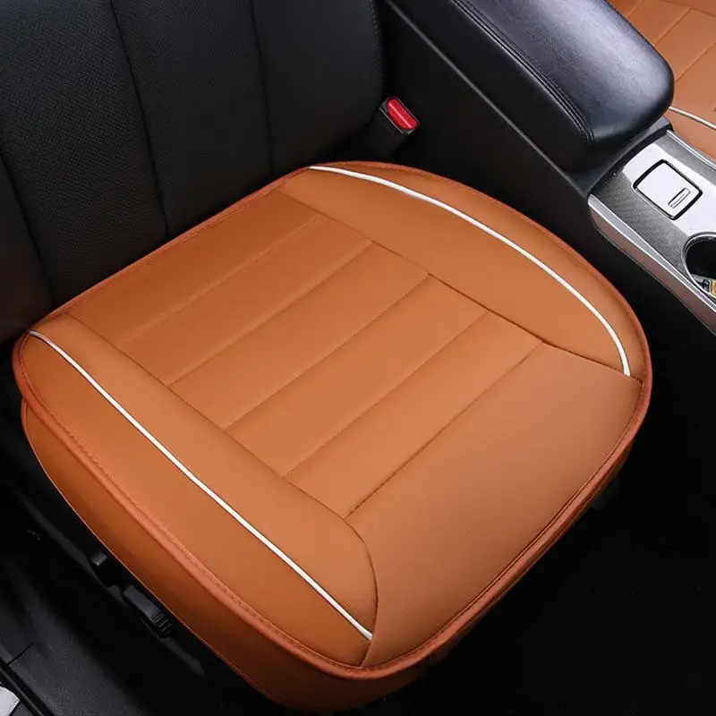 

3D Universal Car Seat Cover PU Leather Breathable Pad Mat for Auto Chair Cushion Car Accessories Seat Cover Chair Mat 50 x 52cm
