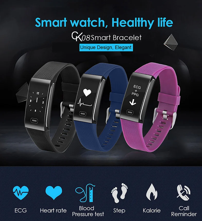 Мужские умные часы для здоровья мониторинг сердечного ритма и сна электронные