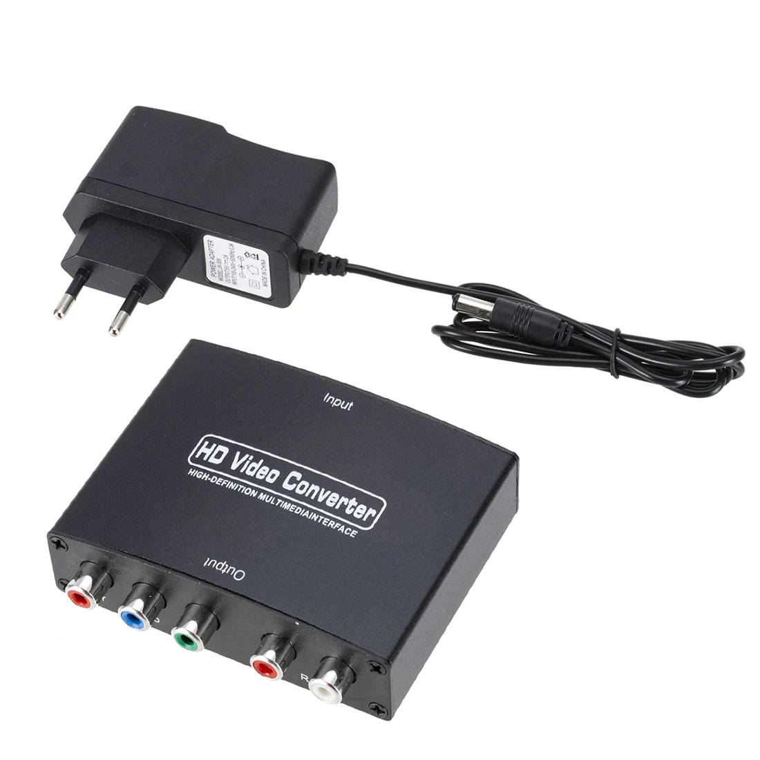 1080P HDMI в RGB компонент 5RCA YPBPR R/L видео аудио конвертер адаптер для ТВ | Электроника