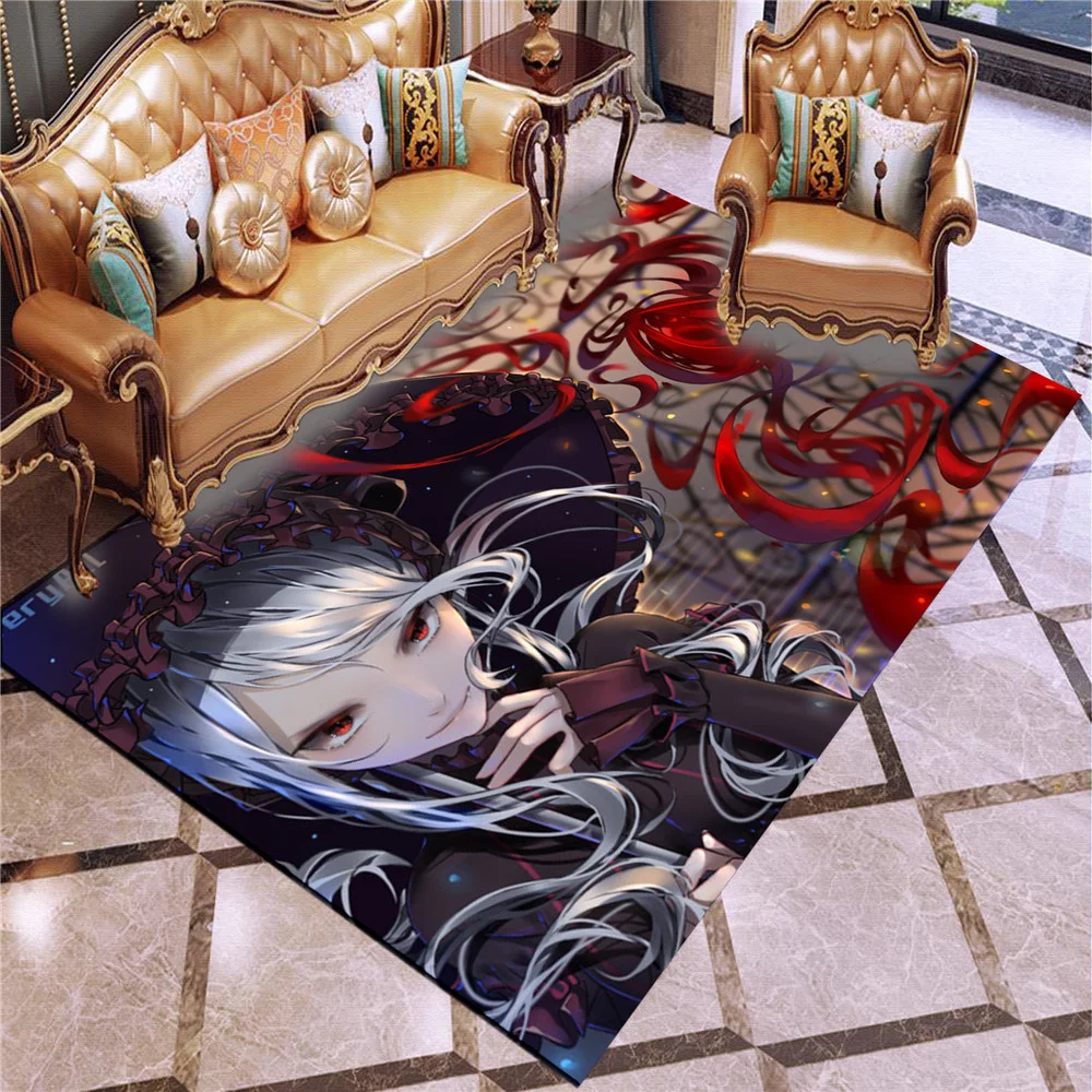 3D-печать Япония искусственная кожа мультяшный деревянный напольный ковер для